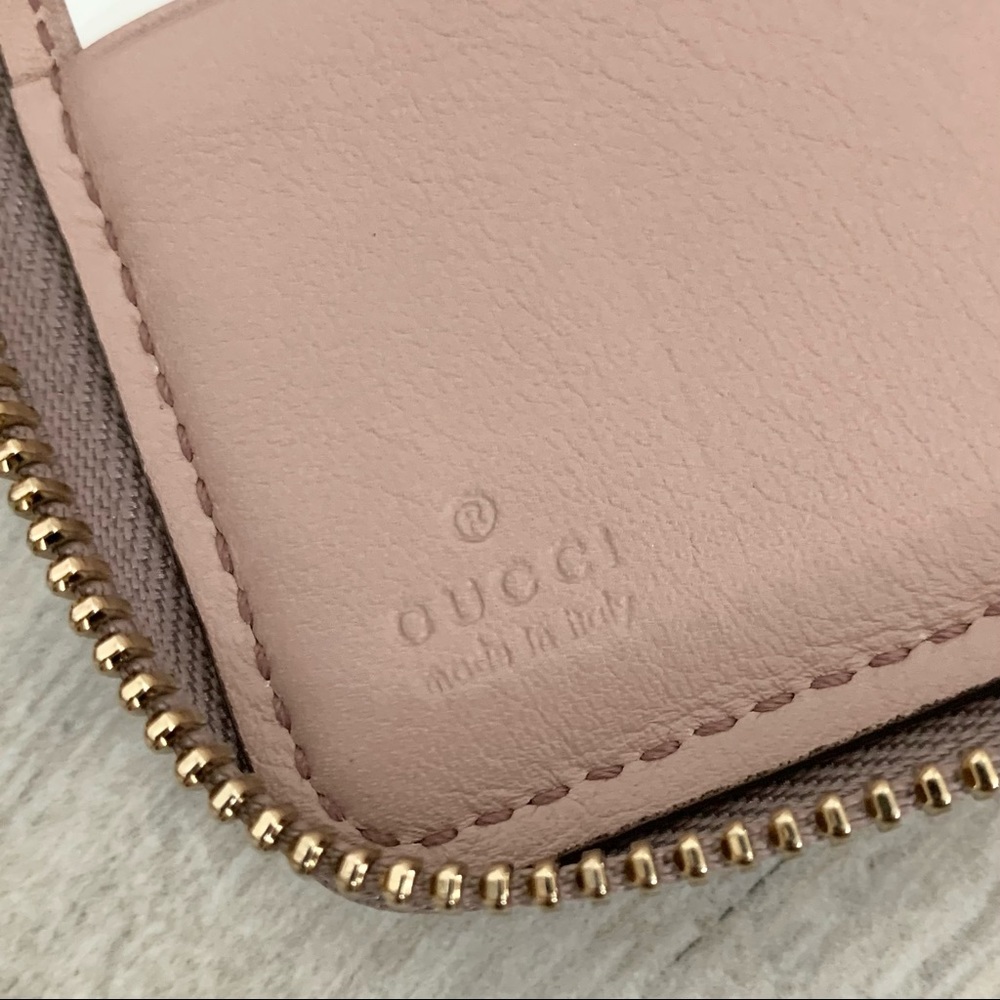 Gucci Tan Patent Leather XL Organizer Wallet - Picture 9 of 10